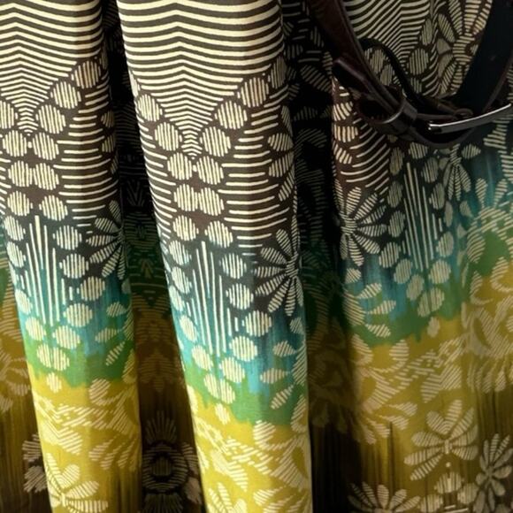 Anne Klein Striped Ombre Hem Belted Mini Dress Size 4 NWOT - Picture 7 of 12